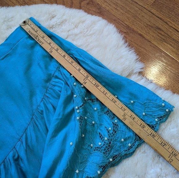 VINTAGE remade asymmetric skirt women's xs - Picture 14 of 16